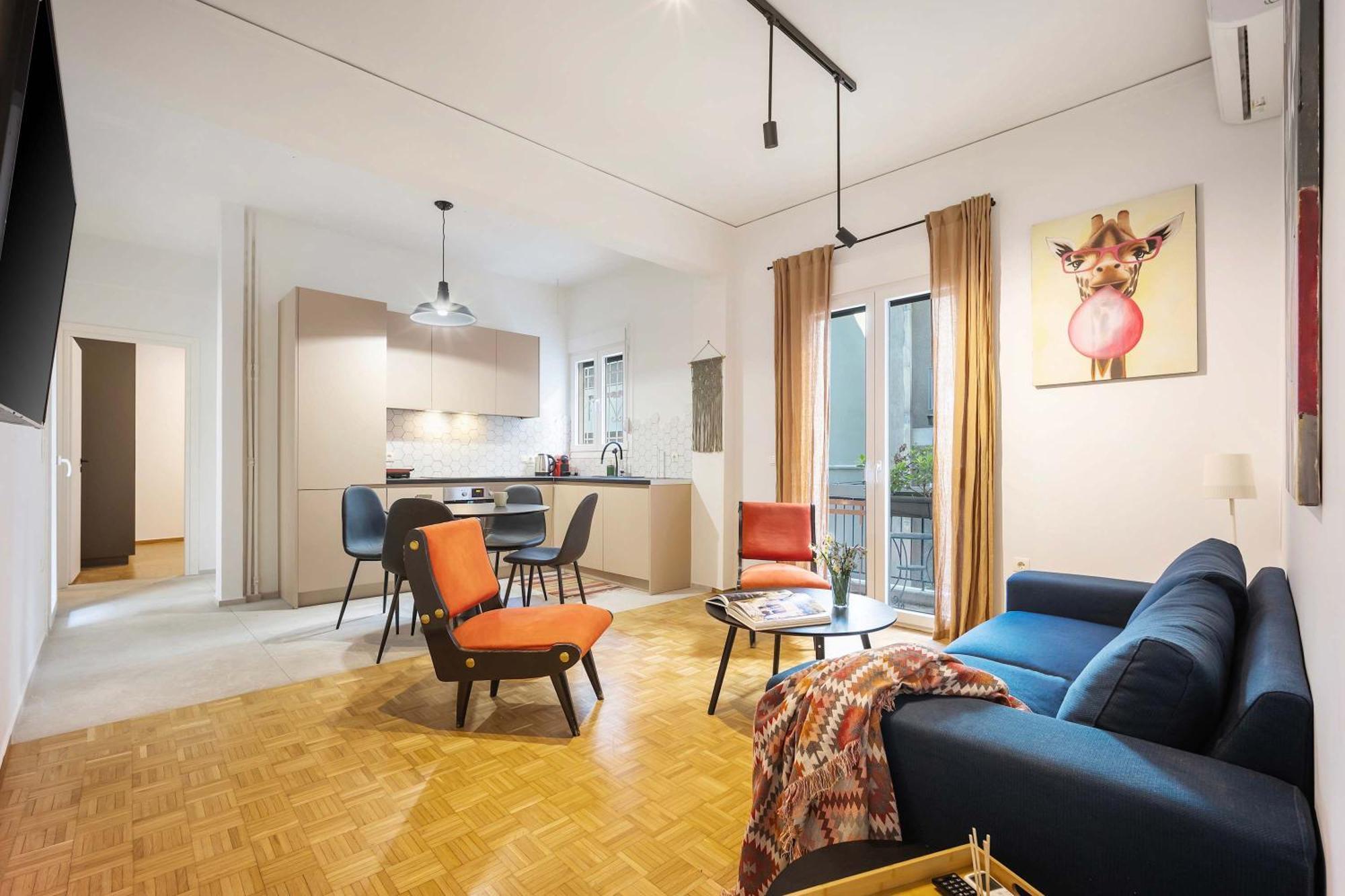 O&O Group - Eclectic Chic Thissio Apartment Athen Eksteriør bilde